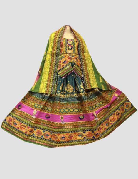 Multilayered Afghan Kuchi Nikkah Dresses