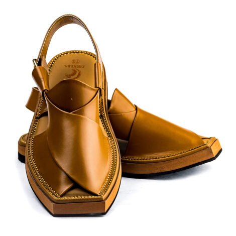 Kaptaan Chappal Yellow - Image 2