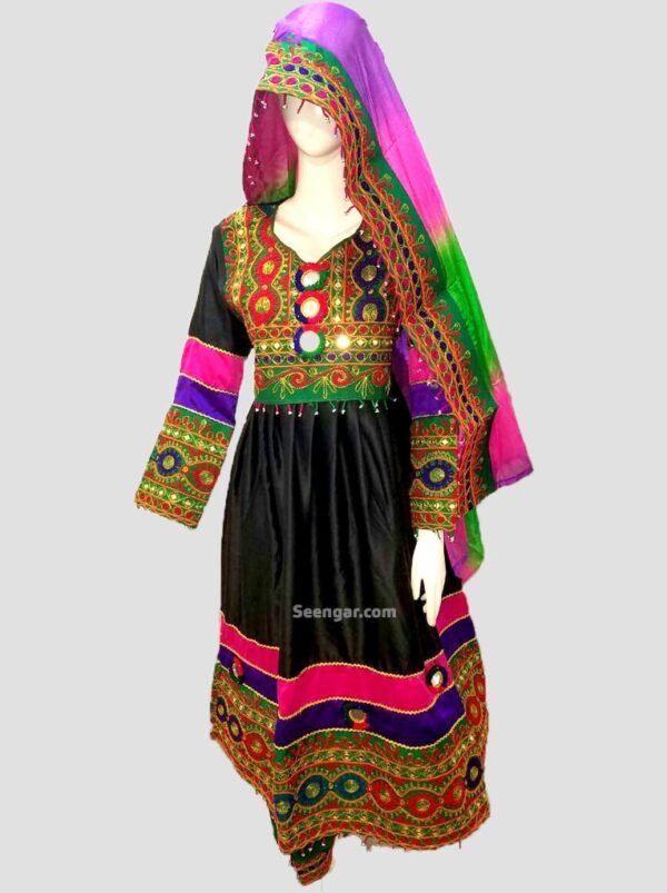 Black Onyx Afghan Dress