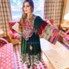 Green Vintage Afghan Clothes - Image 2